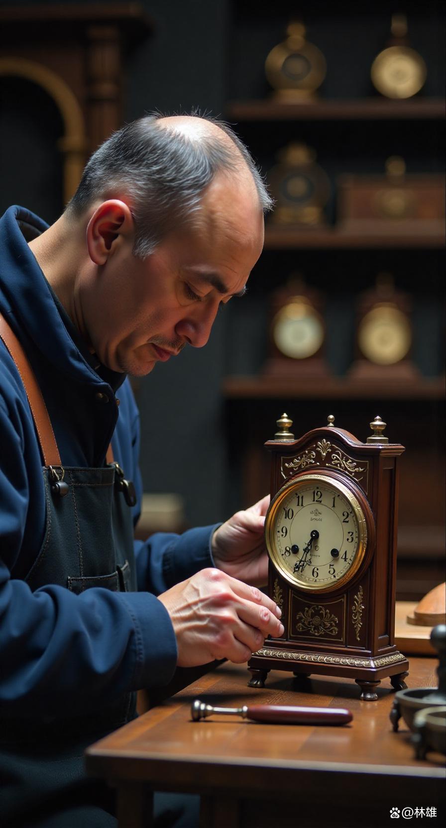 守护时间的秘密，传承匠心精神——记一位老师傅的古钟表修复之路